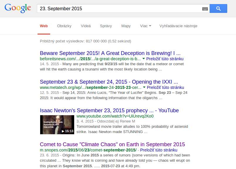 23 september 2015 google